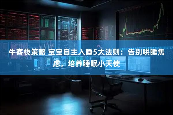 牛客栈策略 宝宝自主入睡5大法则：告别哄睡焦虑，培养睡眠小天使
